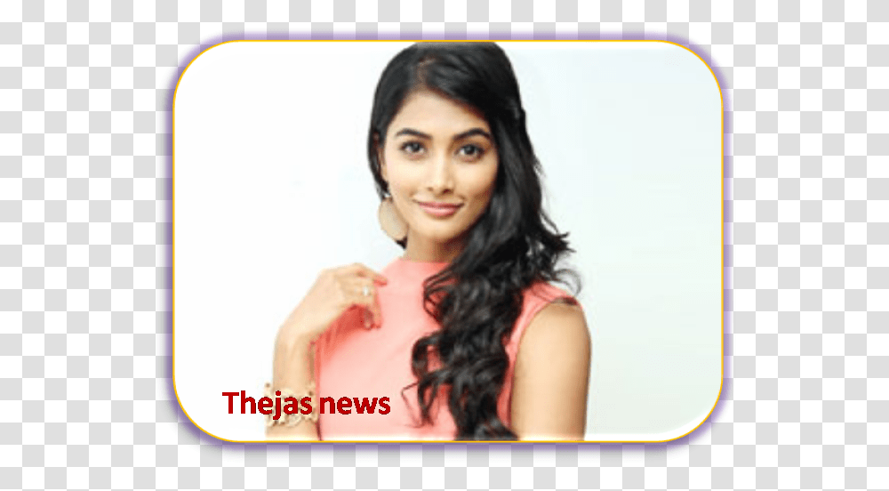 Pooja Hegde, Face, Person, Female, Hair Transparent Png
