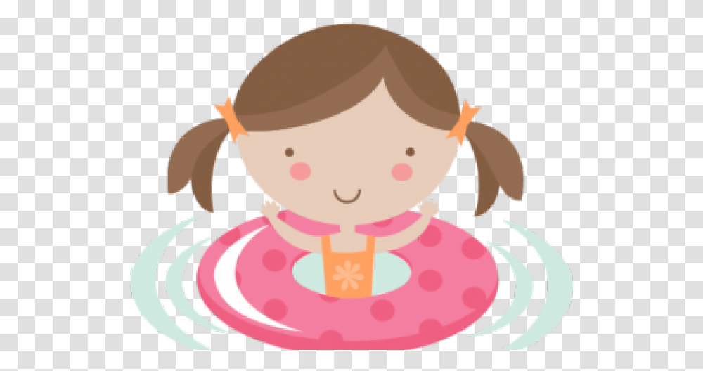 Pool Clipart Girl Little Girl Swimming Clipart, Snowman, Winter, Outdoors, Nature Transparent Png