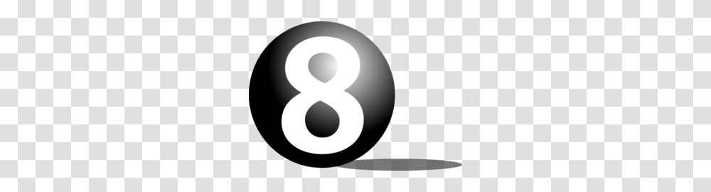 Pool Eight Ball Clip Art, Number Transparent Png