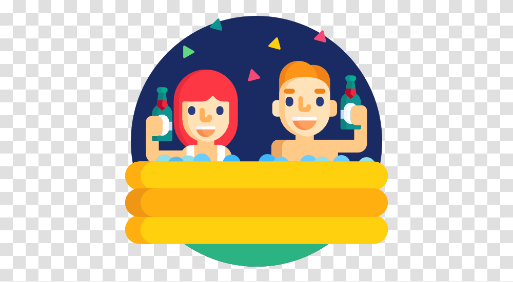 Pool Party Free Birthday And Party Icons Pool Party Icon, Graphics, Birthday Cake, Food, Sitting Transparent Png