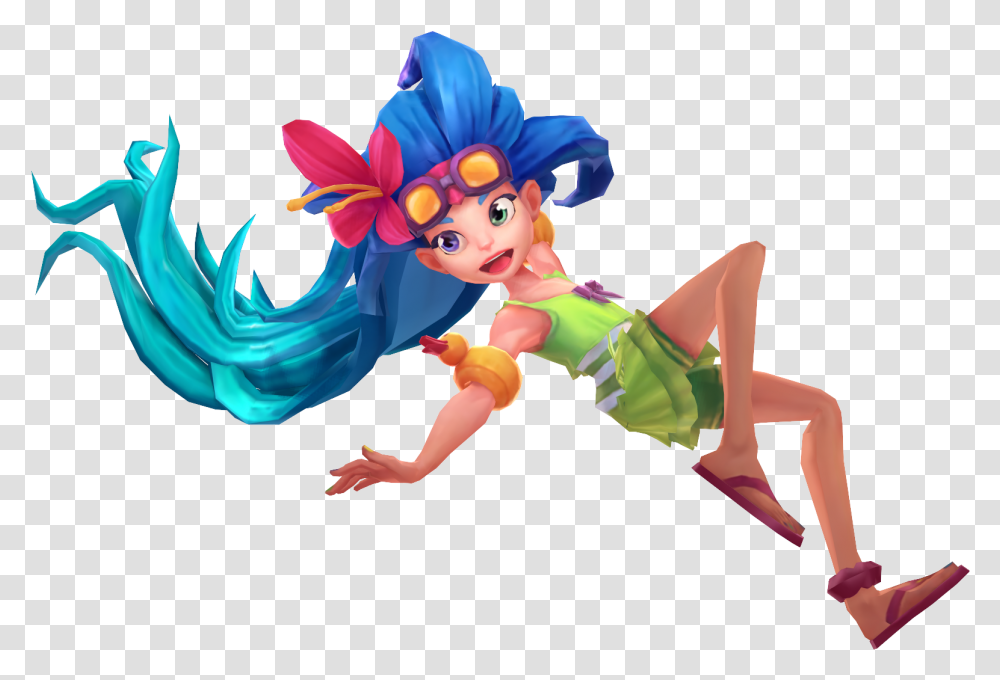 Pool Party Zoe Icon Pool Party Zoe, Dragon, Person, Human Transparent Png
