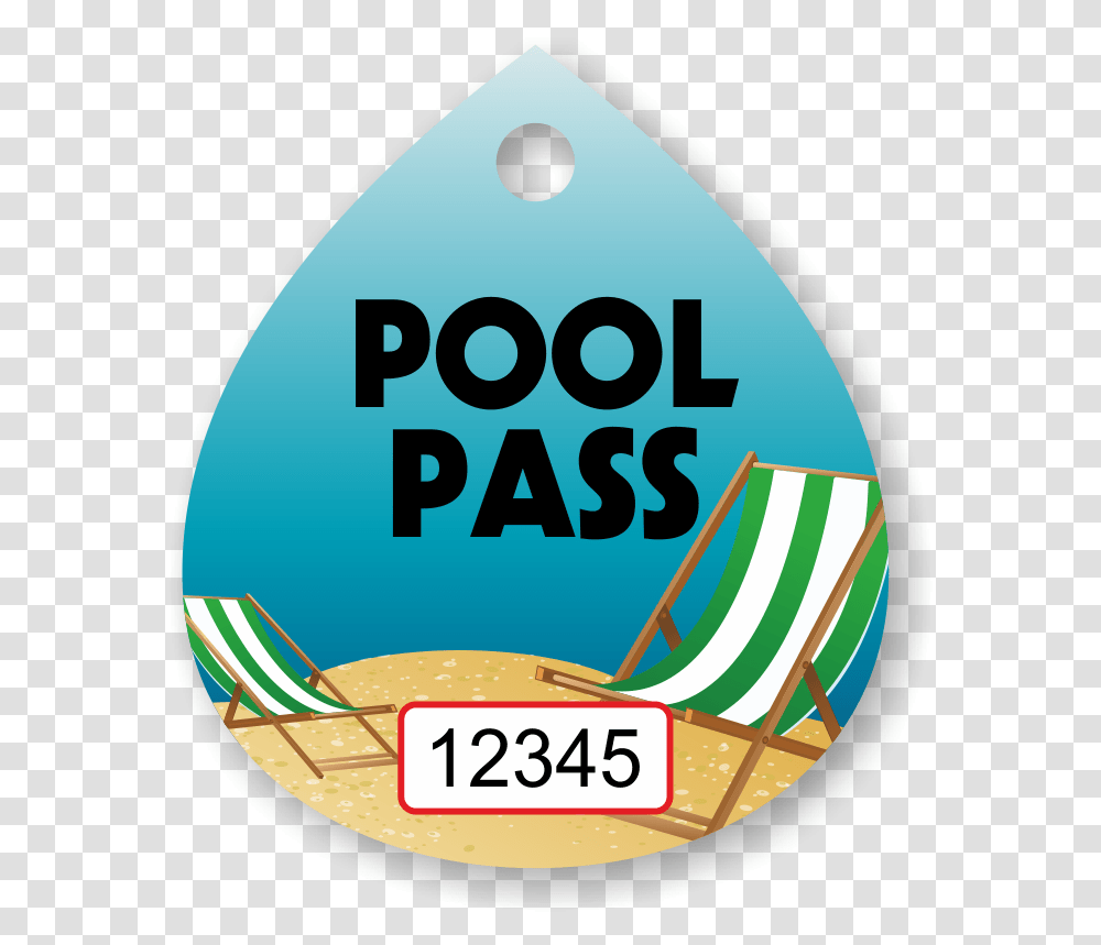 Pool Pass In Water Drop Shape Beach Chair Design Sku Tg 1354 Circle, Label, Text, Word, Logo Transparent Png