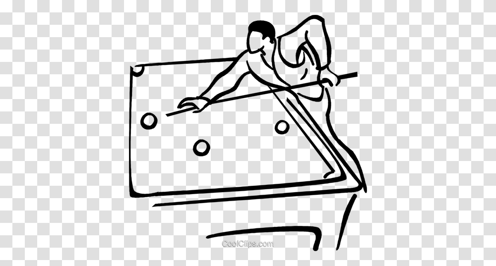 Pool Player Royalty Free Vector Clip Art Illustration, Game, Leisure Activities, Duel, Table Transparent Png