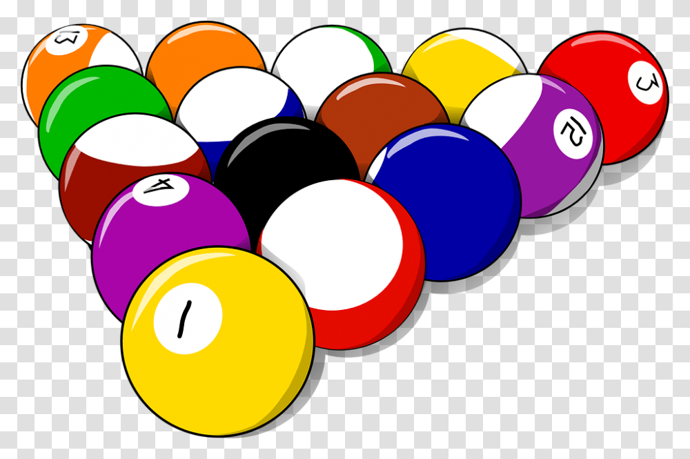Pool Table Image Pool Balls Clipart, Balloon, Sphere Transparent Png