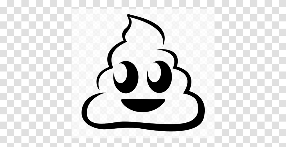 Poop Emoji Decal, Stencil, Logo, Trademark Transparent Png