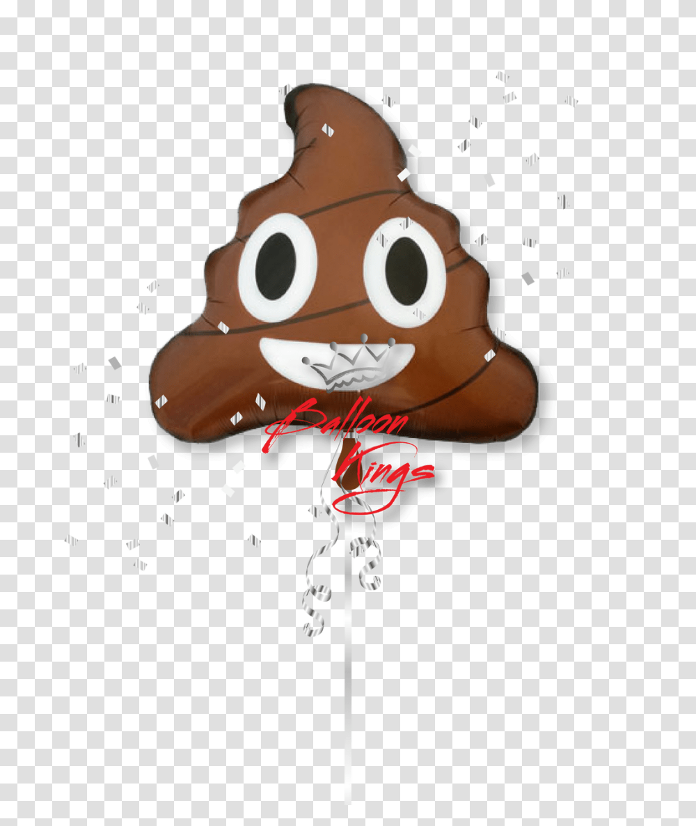 Poop Emoji With Heart Eyes Image Poop Balloons, Snowman, Winter, Outdoors, Nature Transparent Png
