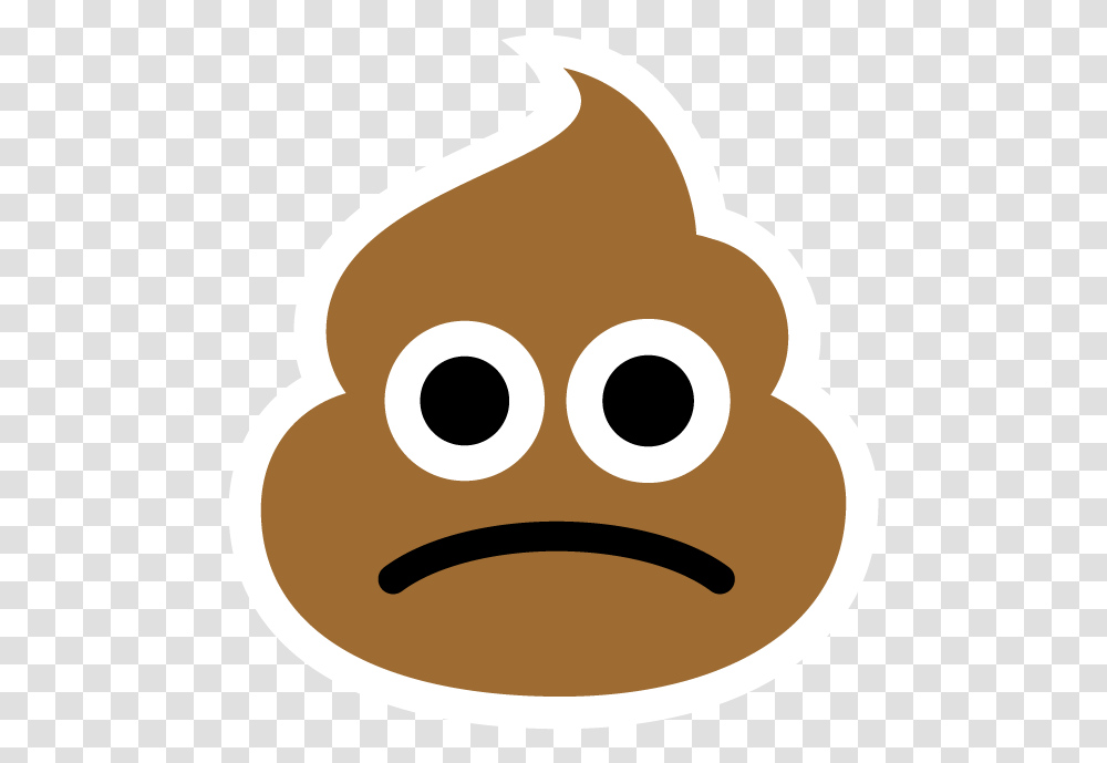 Poop Icon Emoji Poop, Stencil, Mustache, Label, Text Transparent Png