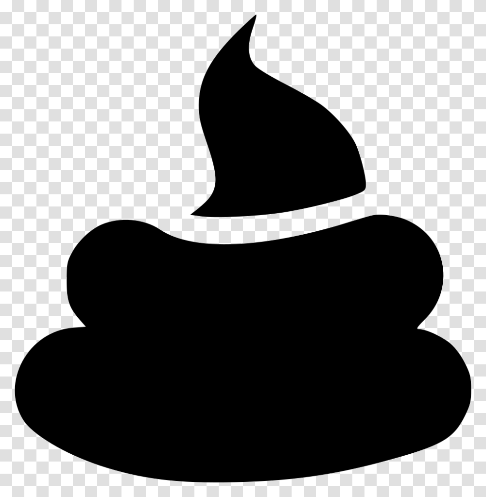 Poop Icon Free Download, Apparel, Silhouette, Hat Transparent Png