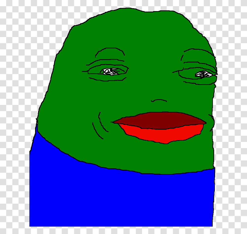 Poorly Drawn Pepe, Face, Head Transparent Png