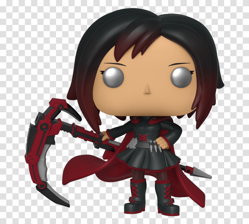 Pop Animation Rwby Ruby Rose Funko Pop Ruby Rose, Toy, Doll, Sea Life Transparent Png