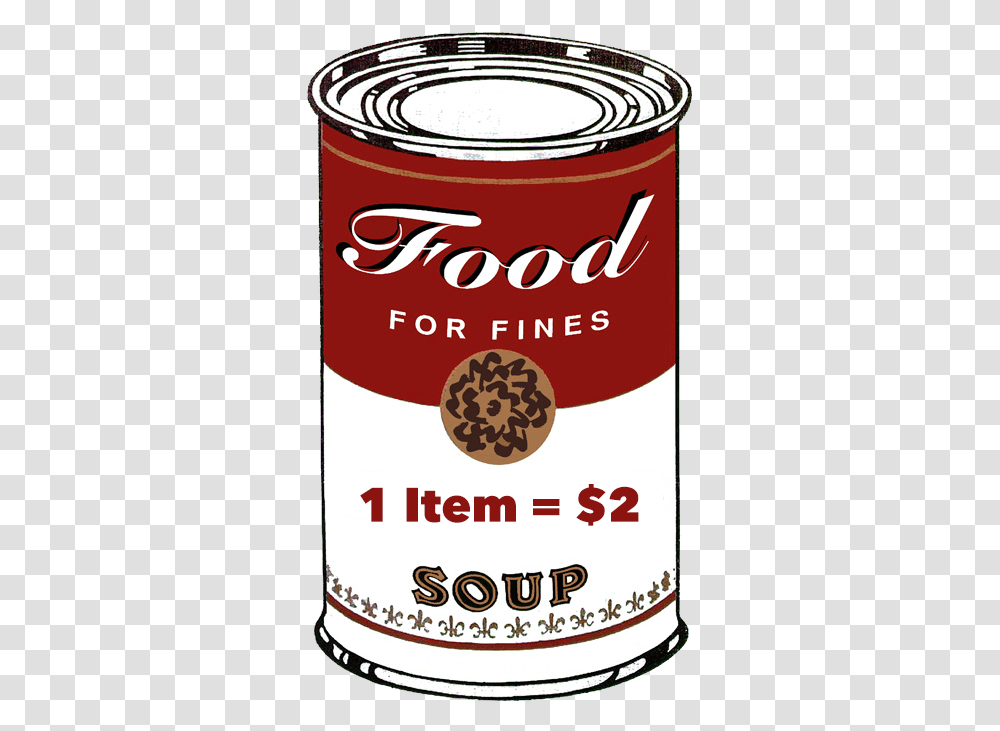 Pop Art Campbell's Soup Can, Beverage, Drink, Soda, Tin Transparent Png