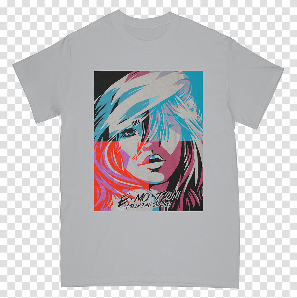 Pop Art Emotion Tee Carly Rae Jepsen Shirt, Apparel, T-Shirt, Person Transparent Png