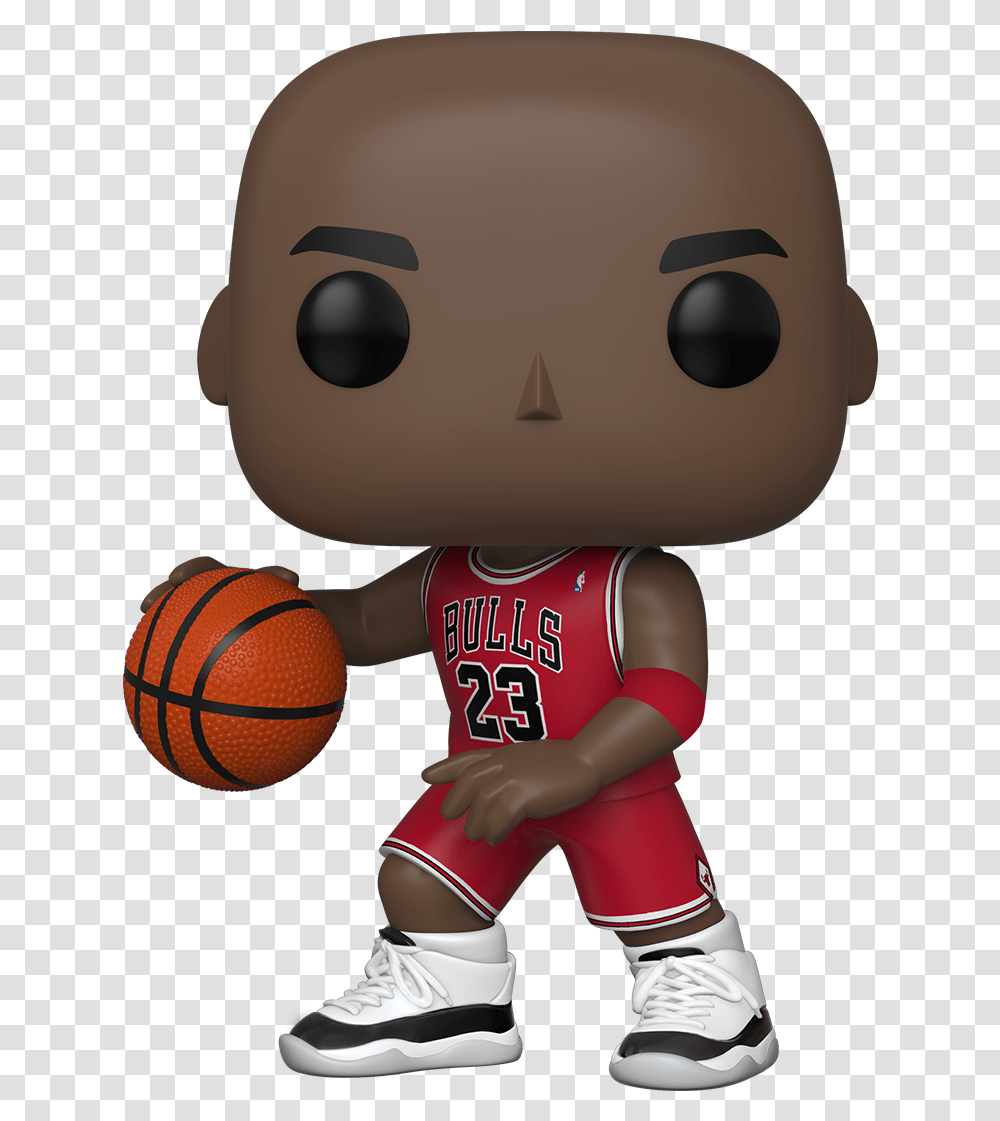 Pop Basketball Bulls 10 10 Inch Michael Jordan Pop, People, Person, Human, Toy Transparent Png