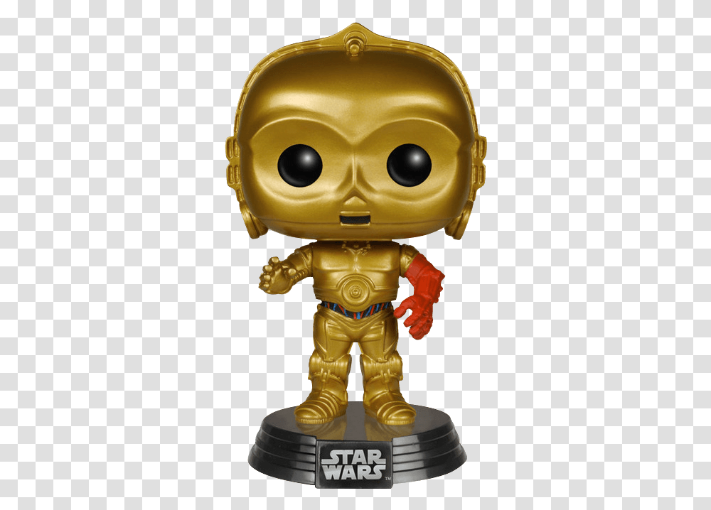 Pop Bobblehead Funko Pop Star Wars C3po, Toy, Helmet, Clothing, Apparel Transparent Png