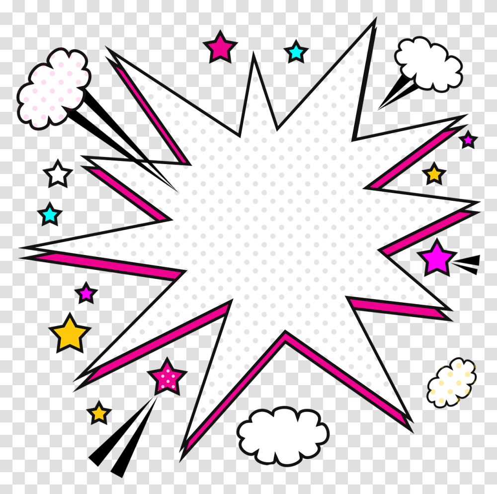 Pop Cartoon, Star Symbol Transparent Png