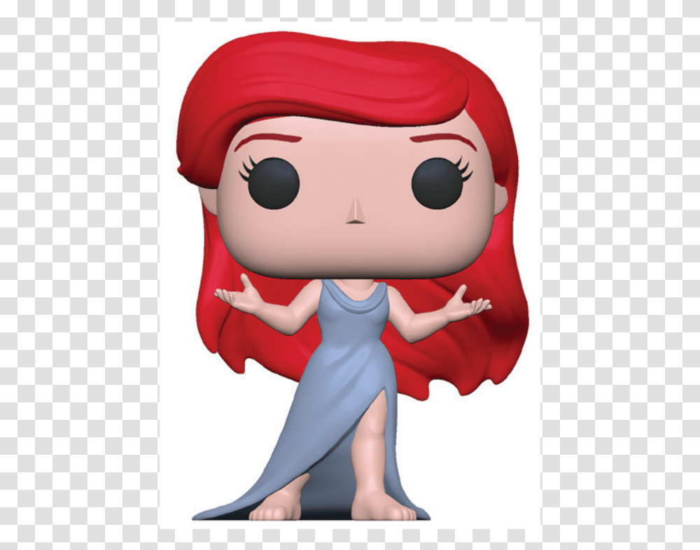 Pop Funko Little Mermaid 2019, Person, Human, Toy, Plant Transparent Png