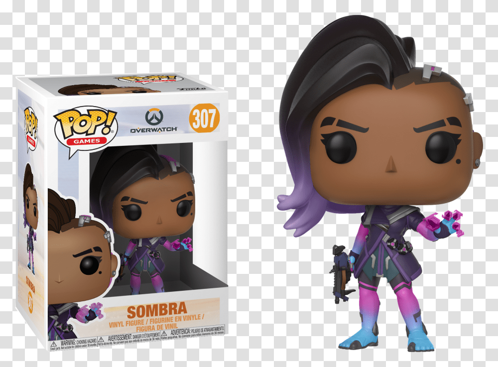 Pop Games Overwatch Sombra, Costume, Person, Figurine, Wasp Transparent Png