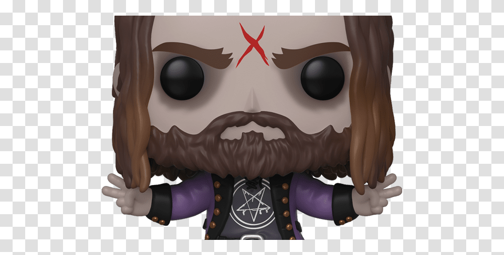 Pop Rob Zombie, Face, Skin, Head Transparent Png