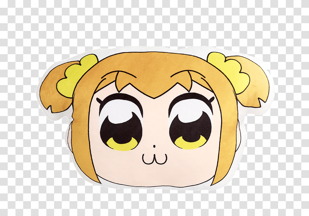 Pop Team Epic Pillow, Mammal, Animal, Plush, Cow Transparent Png