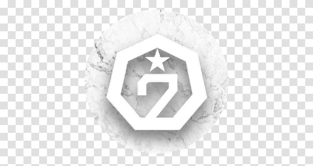 Pop Up Grip Got7 Logo, Symbol, Star Symbol, Trademark, Emblem Transparent Png