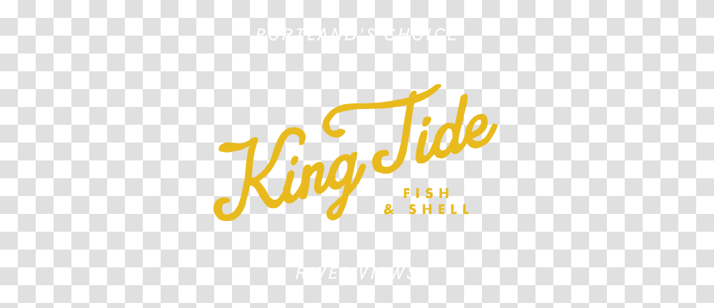 Pop Up Restaurant In Portland King Tide Fish Shell, Logo, Trademark Transparent Png