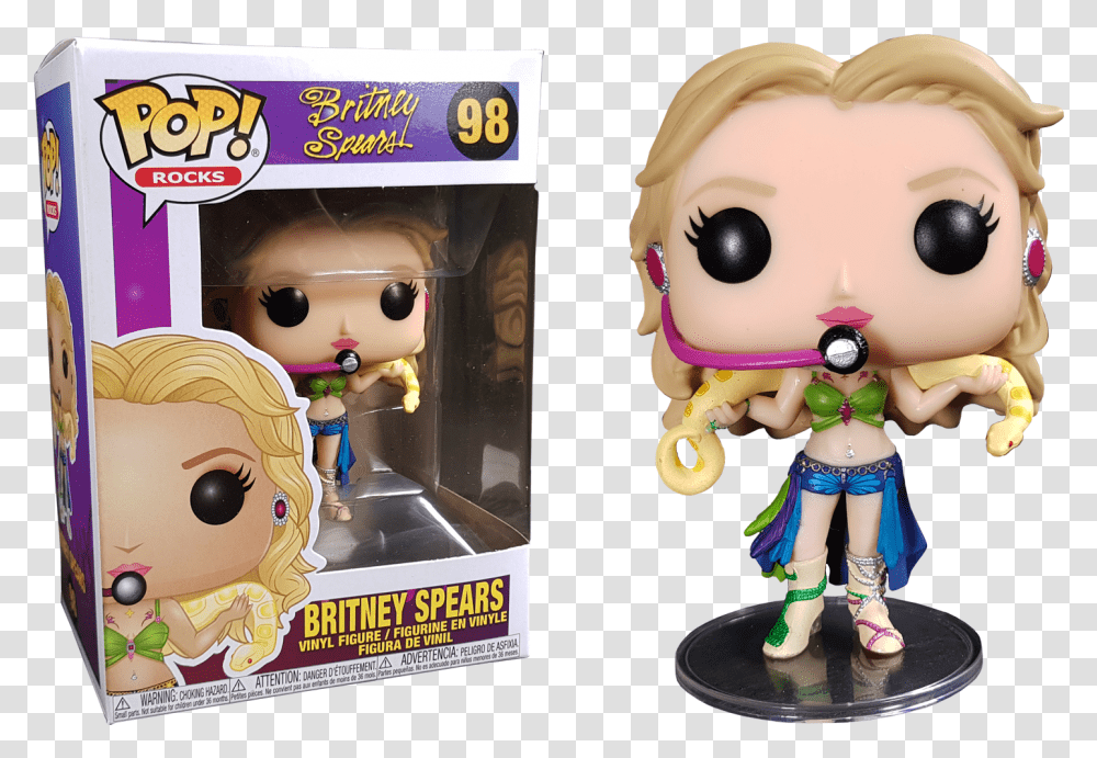 Pop Vinyl Britney Spears Image Pop Funko Drag Queens, Doll, Toy, Figurine, Head Transparent Png