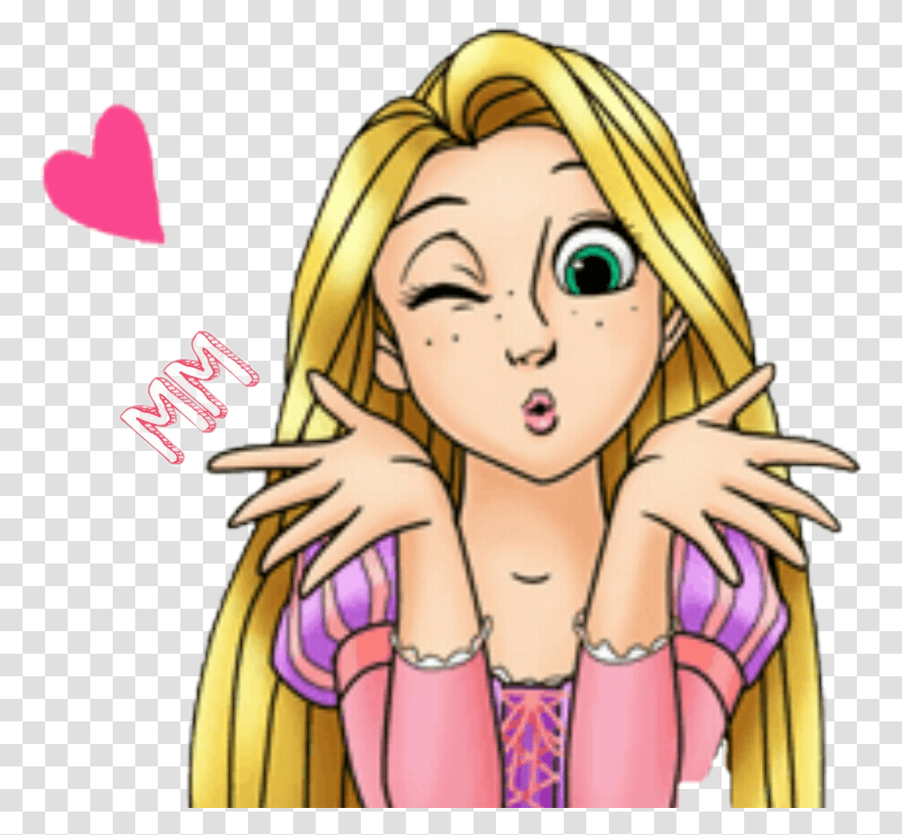 Popart Rapunzel Kkkk Pop Art Rapunzel, Person, Female, Drawing, Girl Transparent Png