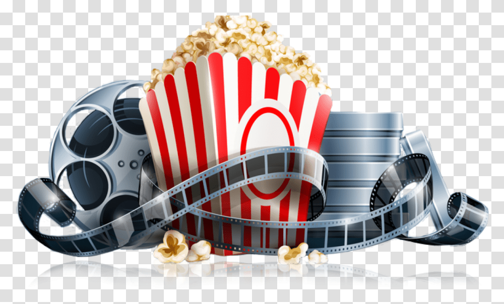 Popcorn And Movie, Food, Sweets, Confectionery, Birthday Cake Transparent Png