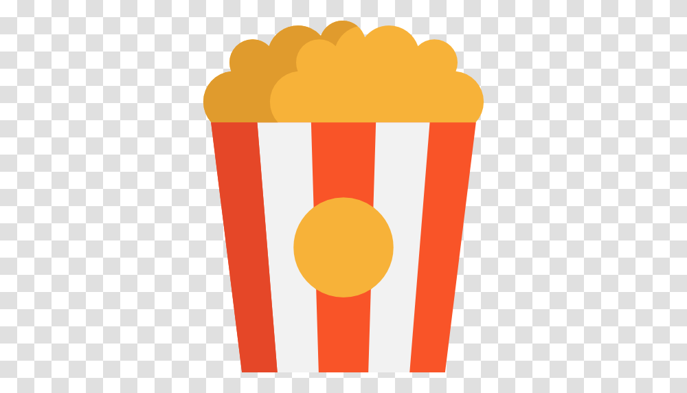 Popcorn Appetizer Snack Cinema Food Icon, Light Transparent Png