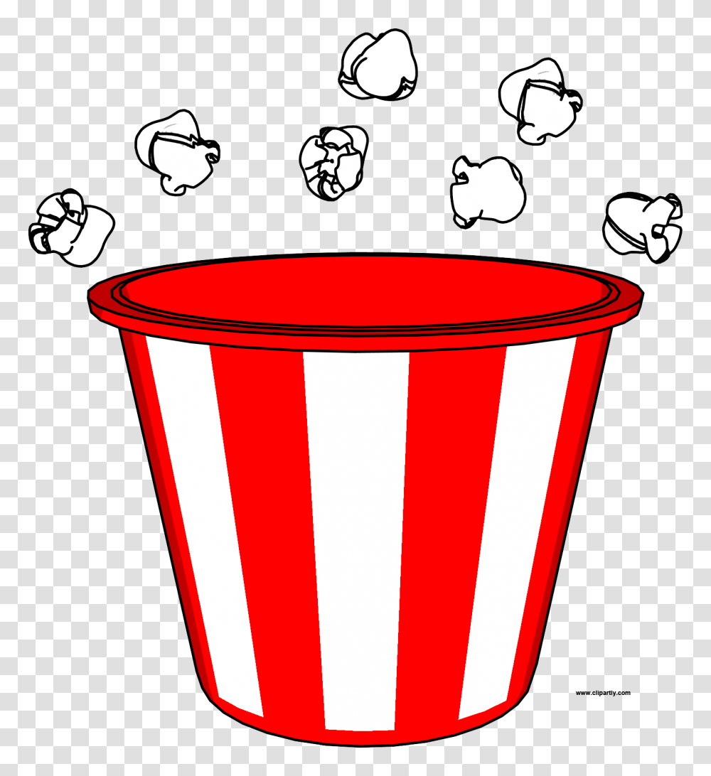 Popcorn Bucket And Pop Clipart Transparent Png