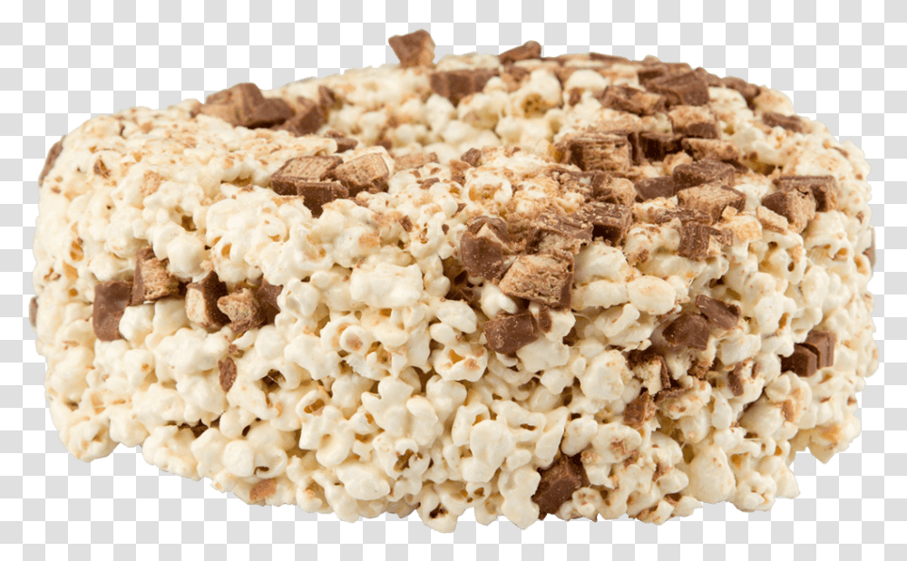Popcorn Cakes With Chopped Kit Kat Popcorn, Food, Rug, Fungus, Snack Transparent Png