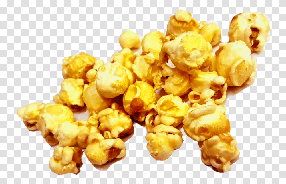 Popcorn Caramel Popcorn Background, Food, Snack Transparent Png