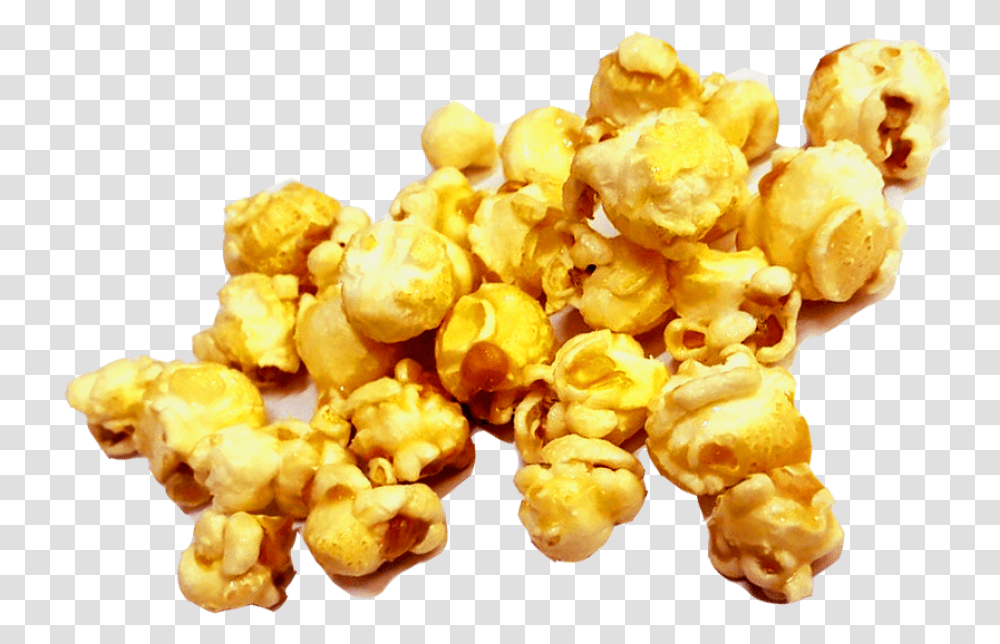 Popcorn Caramel Popcorn Background, Food, Snack Transparent Png