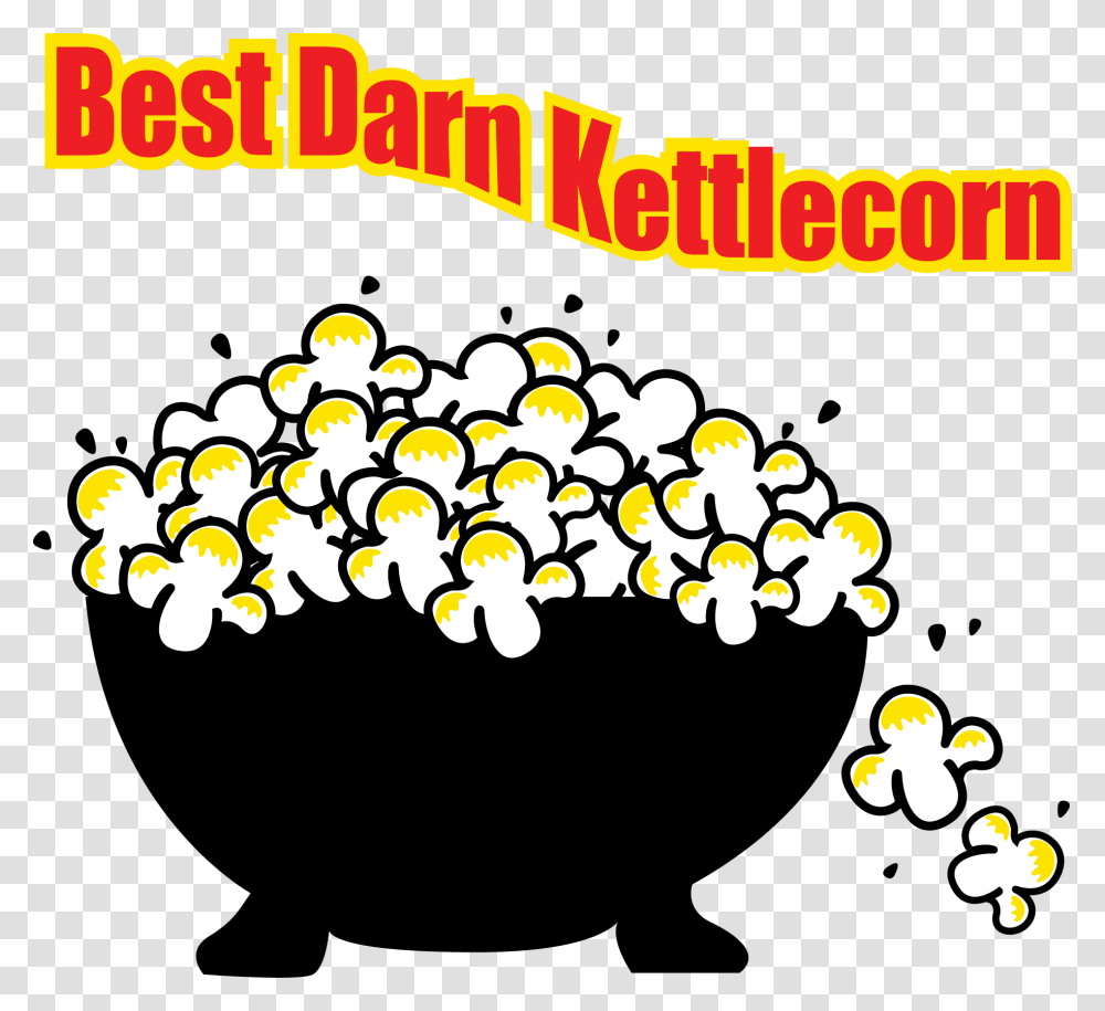Popcorn Clipart Kettle Corn, Pot, Flyer, Poster Transparent Png