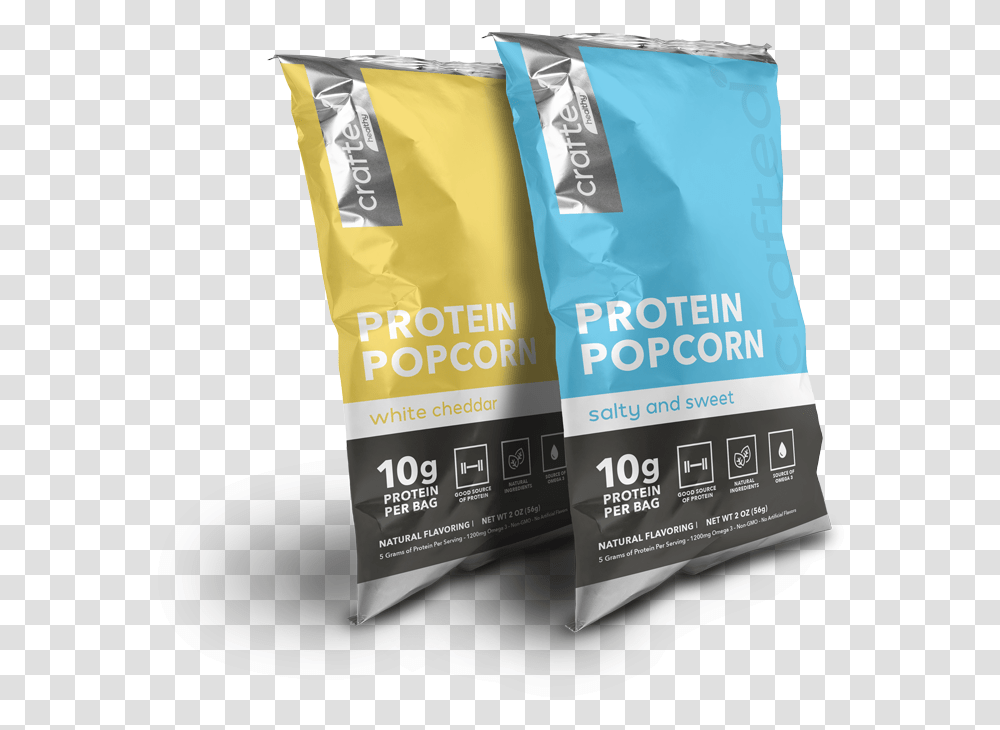 Popcorn Combo Truvision Crafted, Bag, Plastic Bag, Food Transparent Png