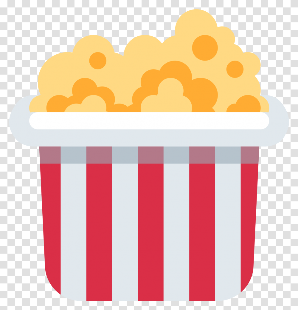 Popcorn Discord Popcorn Emoji Clipart Full Size Clipart Snack Emoji, Dessert, Food, Cream, Creme Transparent Png