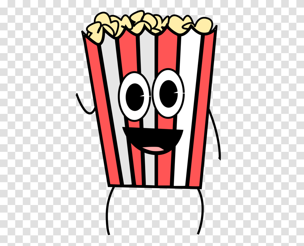 Popcorn Fast Food Cartoon Drawing, Label, Logo Transparent Png