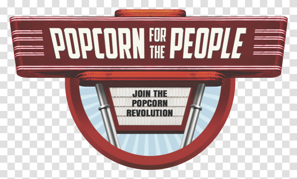 Popcorn For The People, Logo, Label Transparent Png