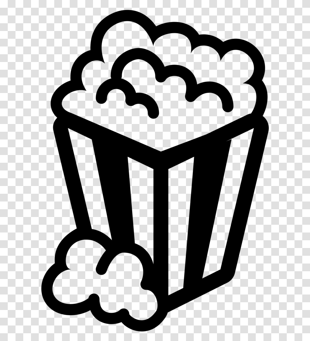 Popcorn Icon Download Popcorn Black And White, Gray, World Of Warcraft Transparent Png