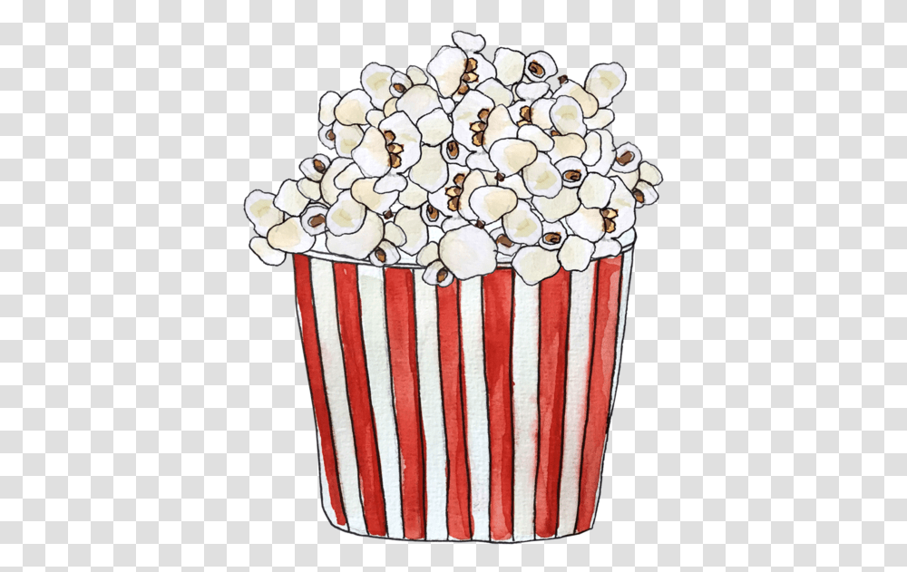 Popcorn Illustration, Food, Rug, Snack Transparent Png