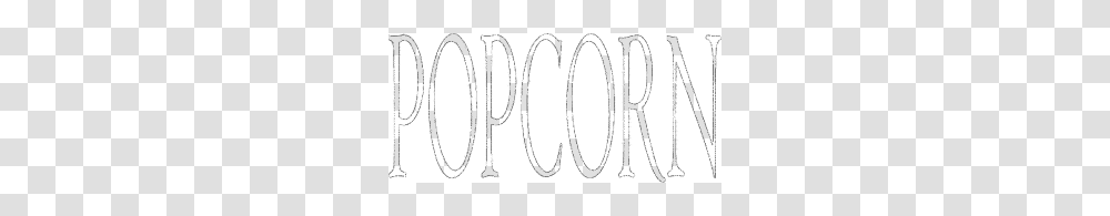 Popcorn Kernel Outline, Word, Bow, Logo Transparent Png