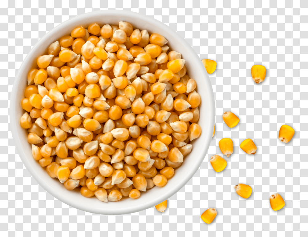 Popcorn Kernels In Bowl, Plant, Vegetable, Food, Bean Transparent Png
