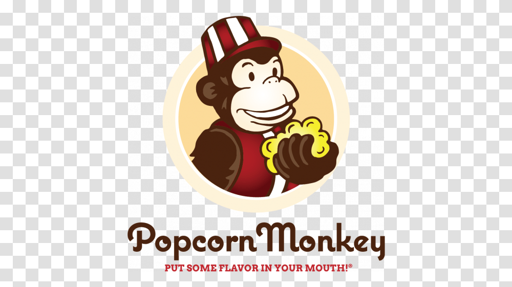 Popcorn Monkey Historic Manassas Design, Poster, Advertisement, Label, Text Transparent Png