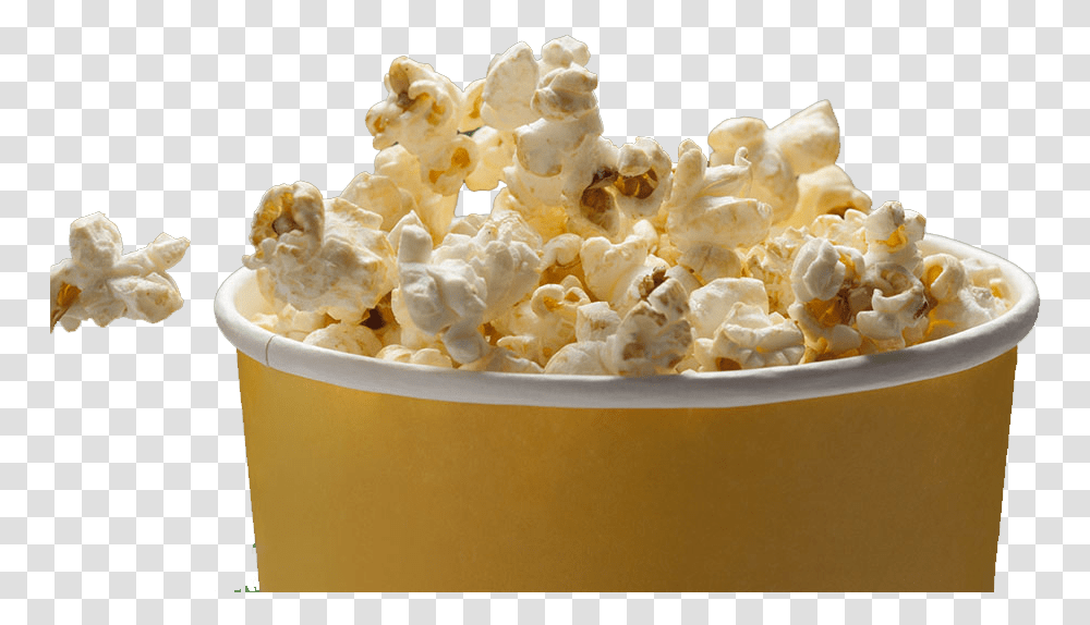 Popcorn Popcorn, Food, Ice Cream, Dessert, Creme Transparent Png