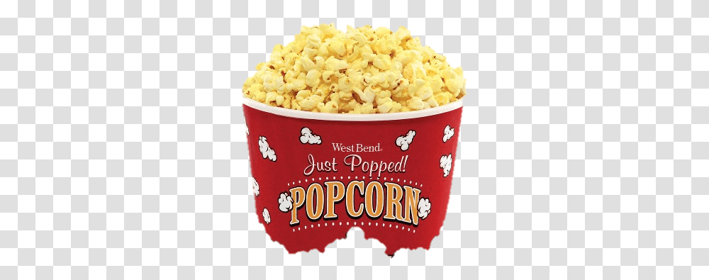 Popcorn Sticker Bucket Of Popcorn, Food, Snack Transparent Png