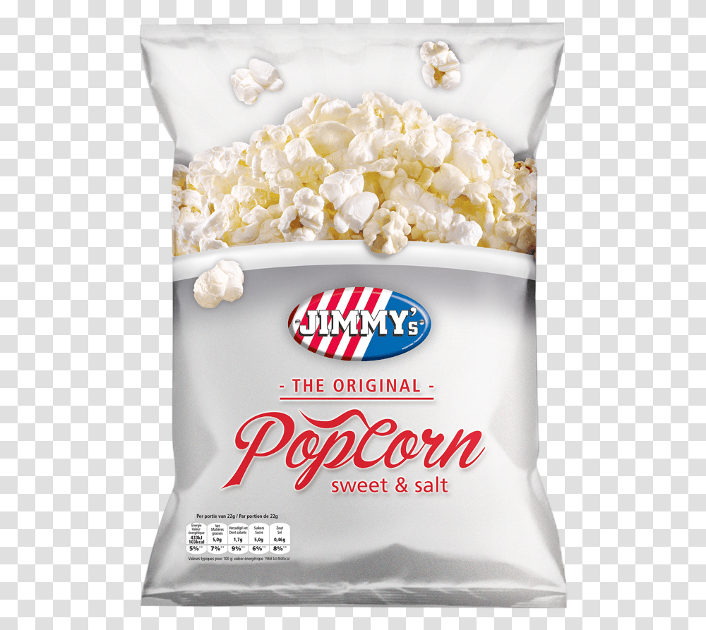 Popcorn Sweet And Salt, Food, Snack Transparent Png