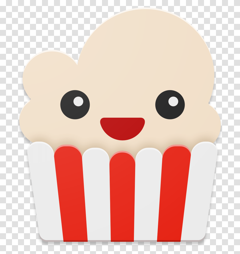 Popcorn Time Icon From The Https Popcorn Time App Tv, Muffin, Dessert, Food, Cupcake Transparent Png