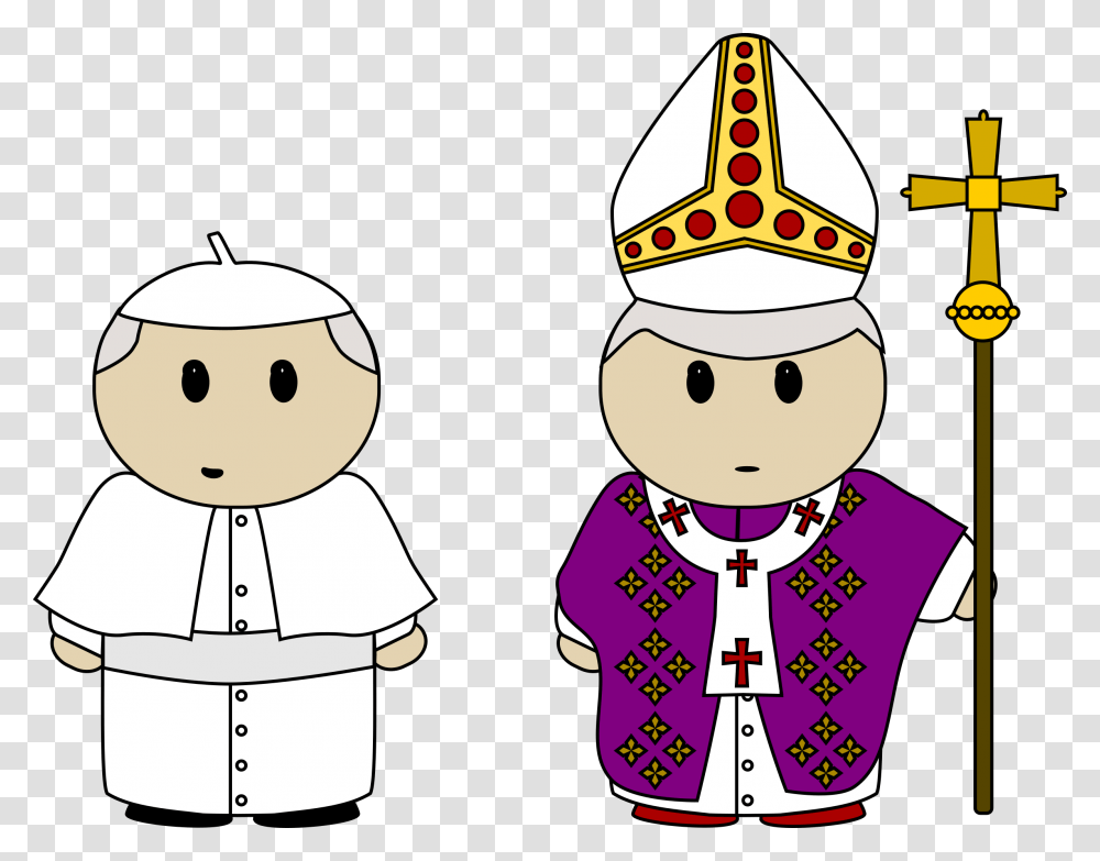 Pope Clothes Clip Arts Pope Clipart, Chef, Snowman, Winter, Outdoors Transparent Png