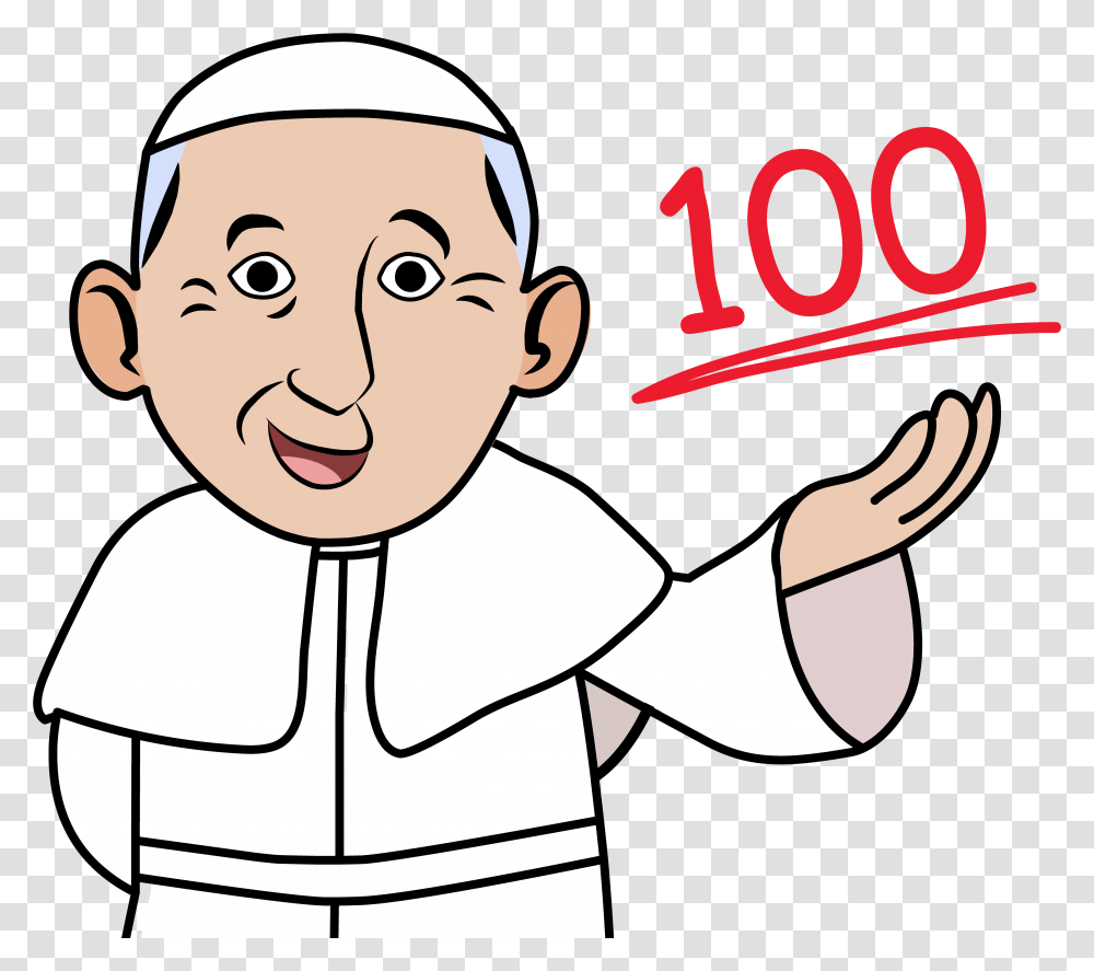 Pope Emoji, Person, Human, Chef Transparent Png