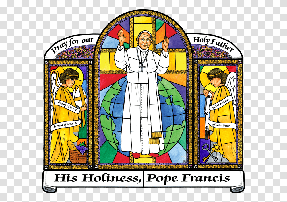 Pope Francis, Person, Human, Poster Transparent Png